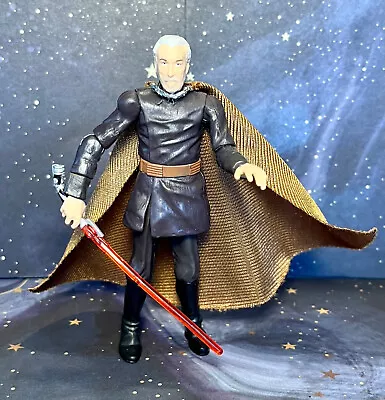 Star Wars Revenge Of The Sith COUNT DOOKU 3.75  Figure 2004 • £7.95