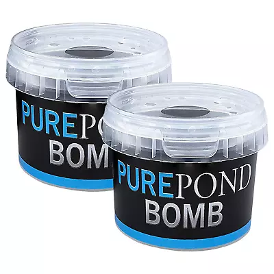£24.95 • Buy 2 Pack Pure Pond Bomb Evolution Aqua Water Treatment Filter Clean Healthy Fish