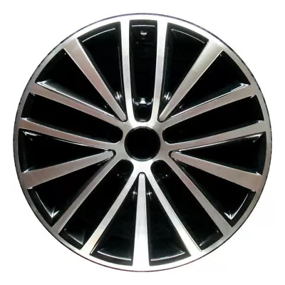 (Ships Today) Wheel Rim Volkswagen VW Jetta 17 Factory Machined Black OE 69910 • $218