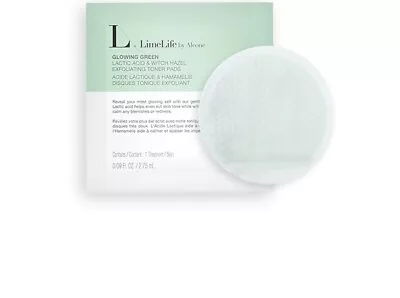 Limelife By Alcone GLOWING GREEN LACTIC ACID & WITCH HAZEL EXFOLIATING TONER PAD • $21.33