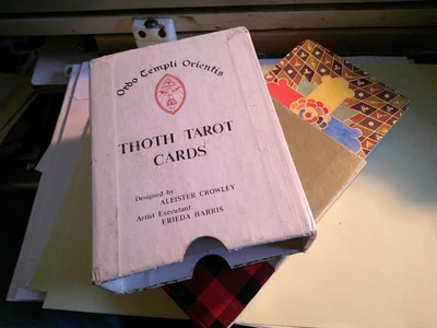 £21 • Buy Special Toth Tarot Cards Late 20th Century But Unused Large Size And Thick Card 