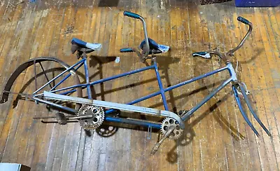 Vintage Schwinn Twinn Tandem Bike Bicycle Frame Parts Repair Cycling Hobby • $400