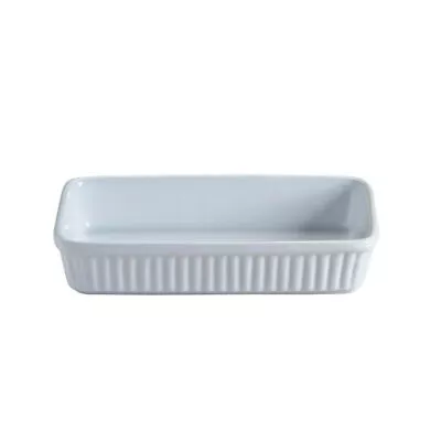 Mason Cash Classic Collection Rectangular Gratin Bowl Dishwasher Safe 23cm White • £10.74