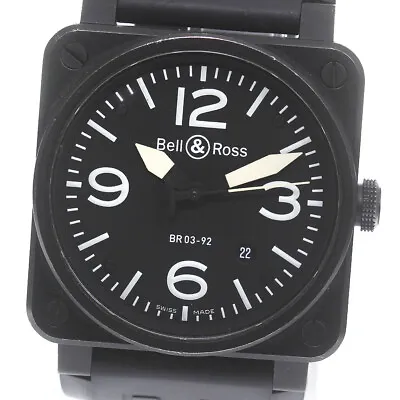 Bell＆Ross Aviation BR03-92 Date Black Dial Automatic Men's Watch_791452 • $1760.35