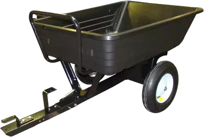 £199 • Buy Tipping Trailer Wheelbarrow 227kg Capacity Ride On Lawn Garden Tractor Mower