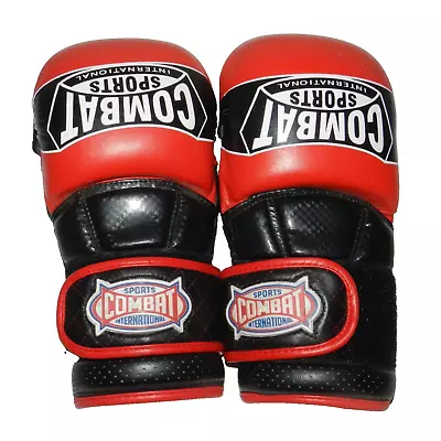 Combat Sports Max Strike Hybrid MMA Grappling Training Sparring Gloves Size L • $43.99