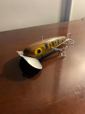 Arbogast Musky Jitterbug Lure Brown Parrot VERY NICE! • $45