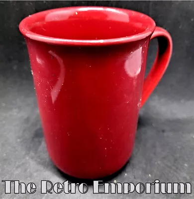 VINTAGE Ceramic Churchill ENGLAND Mug BURGANDY RETRO Ceramic Coffee Mug England • $5