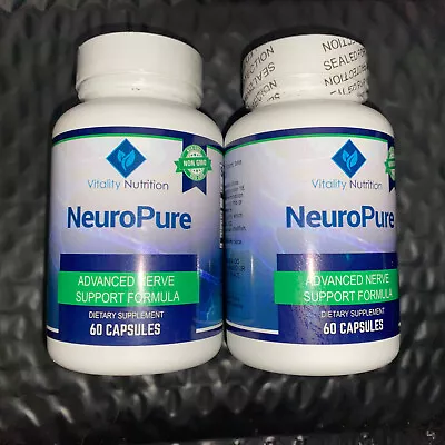 $55 • Buy NeuroPure Nerve Pain PURE Nerve Pain Relief.120 Caps.GREAT $🔥🔥💯 GENUINE