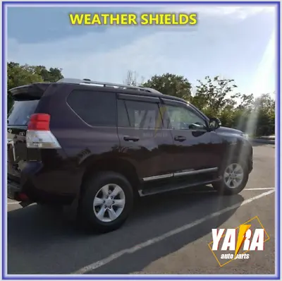 Suits For LandCruiser Prado 150 2010-2022 Weather Shields Weathershield Luxury • $65