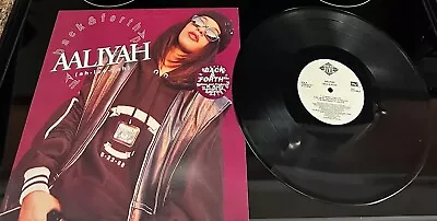 Aaliyah – Back & Forth Original 1994 Press 12  PROMO In Picture Cover VG+ • $23.99