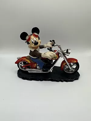 Mickey Leader Of The Pack Fun On The Open Road Collection Motorcycle Numbered • $50