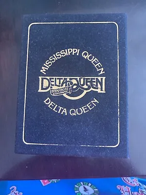Mississippi Delta Queen Steamboat Company Playing Cards In Box Wrapped • $19.99
