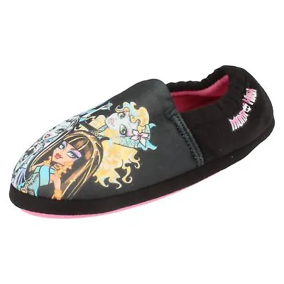 SALE Girls Monster High Textile Indoor Slippers Retail WAS NOW • $2.53