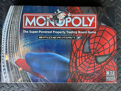 Spiderman Monopoly Super-Powered Property Game Collectors Edition New Boxed • £20