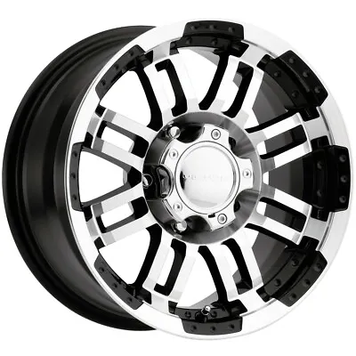 Vision 375 Warrior 17x8.5 5x135 +18mm Black/Machined Wheel Rim 17  Inch • $158.99