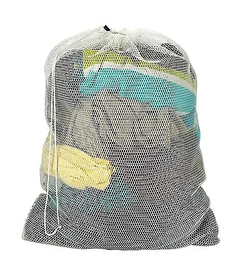 Commercial Heavy Duty Mesh Laundry Bags | Assorted Colors • $9.99