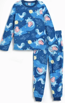 £9.99 • Buy New Boys George Pig Fleece Twosie Pyjama Set Size 2-3 Years