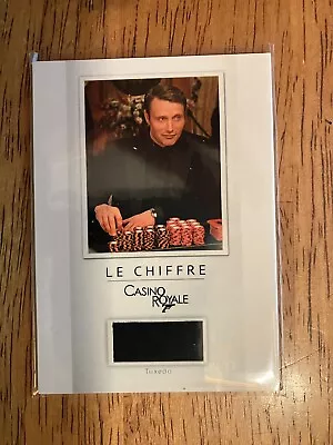 James Bond Classics Relic Card Mads Mikkelsen/Le Chiffre Casino Royale 159/200 • £115.72