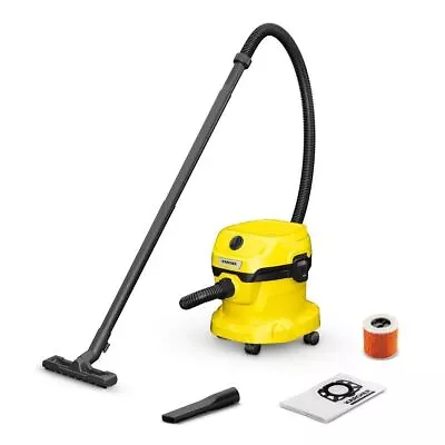 Karcher WD2 Plus Wet & Dry Vacuum Cleaner 1000W 240V 12L • £69.95