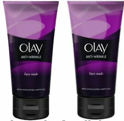 Olay Anti-Wrinkle Firm & Lift Face Wash Cleanser 150ml X 2  • £22.63