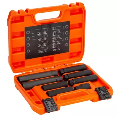 8PCS Universal Locking Key Lug Nut Master Socket Set Wheel Lock Removal Tool Kit • $30.29