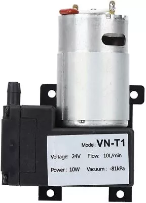 Mini Vacuum Pump 10L/min DC Micro Vacuum Pump VN-T1 Low-Noise Industrial Access • £39.51