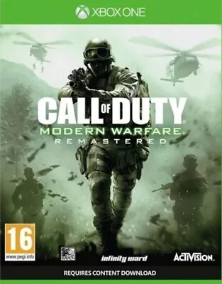 Call Of Duty: Modern Warfare Remastered (Xbox One) PEGI 16+ Combat Game: • £10.68