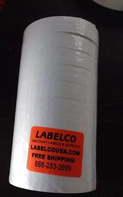 White Lbls 4 Monarch 1136 1cs * 64 Rolls (11200 Labels)*free Freight* Usa Made  • $132