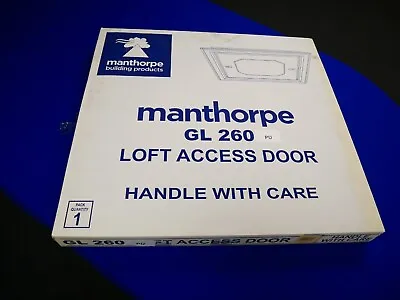 Manthorpe GL260 Loft Hatch 562mm X 562mm Plastic Access Loft Hatch - PUSH UP • £36
