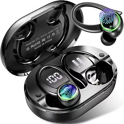 For Motorola Moto G Pure Wireless Earbuds Bluetooth 5.3 Over Ear Headphones • $26.99