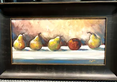 Maliki Still Life Original Oil Painting On Canvas • $75