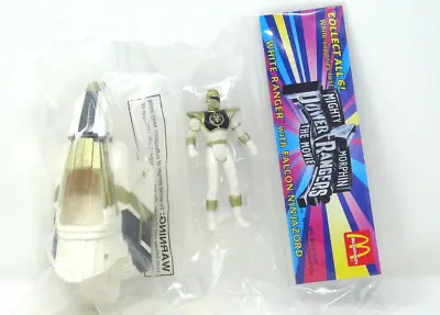 MCDONALDS WHITE POWER RANGERS MIGHTY MORPHIN  1994 MOVIE HAPPY MEAL Toys • $14.99