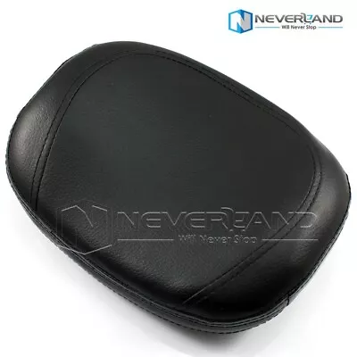 Universal Motorcycle Passenger Sissy Bar Backrest Cusion Pad For Harley Yamaha • $18.99