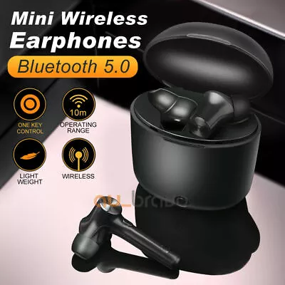 $29.95 • Buy Sweatproof Wireless Bluetooth Earphones Headphones Sport Gym Earbuds With Mic