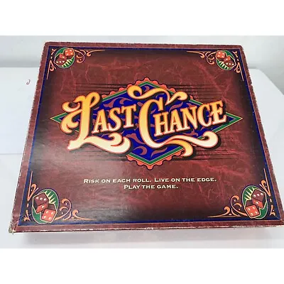 $45.94 • Buy Last Chance Poker Betting Tray Game  Complete With Printed Replacement Instructi