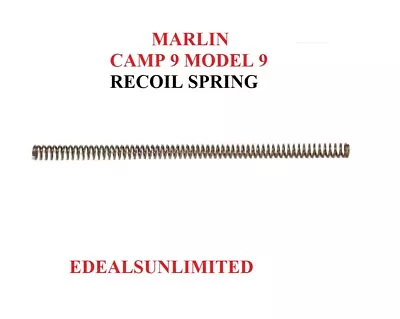 MARLIN CAMP 9 MARLIN MODEL 9 Recoil Spring Marlin 9mm IMPROVE YOUR RELIABILITY  • $16.50