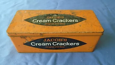 Vintage Collectable Jacobs Cream Cracker Biscuit Tin Shop Display Novelty • £4.99