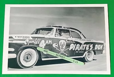 Found PHOTO Of NASCAR RACE CAR Driver BUD PALMER Driving His 1956 DODGE #166 • $3.29