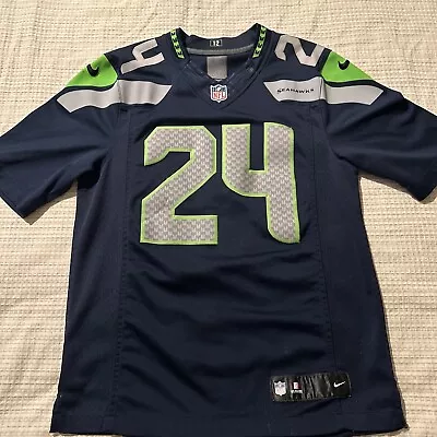 Marshawn Lynch Seahawks Nike Jersey Men’s Size Small • $49.95