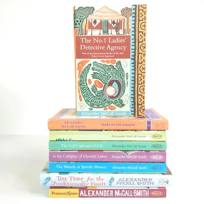 $38 • Buy The No. 1 Ladies' Detective Agency 8 X Novels Bulk Set Alexander McCall Smith