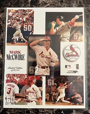 Mark McGwire 62 Home Run Commemorative Set And 500 Home Run Comm Baseball. • $50