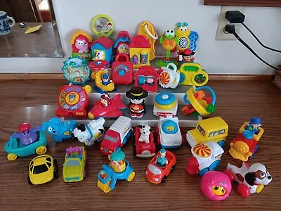 Lot Of 34 McDonald's Happy Meal Fisher-Price Under 3 Toys 1990s • $25.50