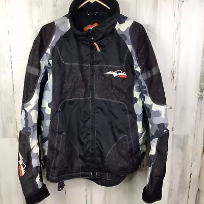 HMK Snow Camo Snowmobile Jacket Shell Only Mens M • $34