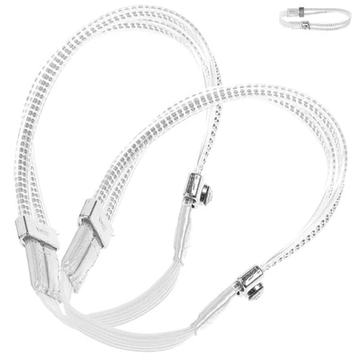  Replacement Ankle Straps Heels High Shoelaces Diamond Detachable • £5.64