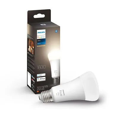 $58 • Buy Philips Hue White Home Light Bulb/Globe 15.5W A67 E27 W /Bluetooth 1600LM