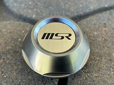 Msr Custom Wheel Center Cap Brushed Machined Finish 3214 • $17.90