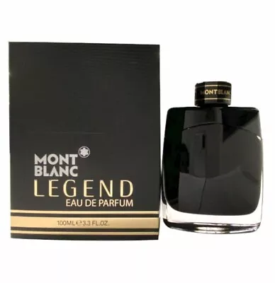 Mont Blanc Legend By Mont Blanc Cologne For Men EDP 3.3 / 3.4 Oz New In Box • $44.99