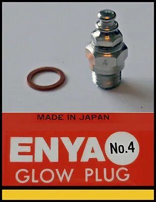10x ENYA No.4 Glow Plug (med Temp) Good For 2 Stroke And 4 Stroke Engines • $212.07