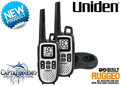 Uniden 1 Watt Uhf Handheld Adventure 2-way Radio Walkie Talkie Twin Pack Uh610-2 • $109.95